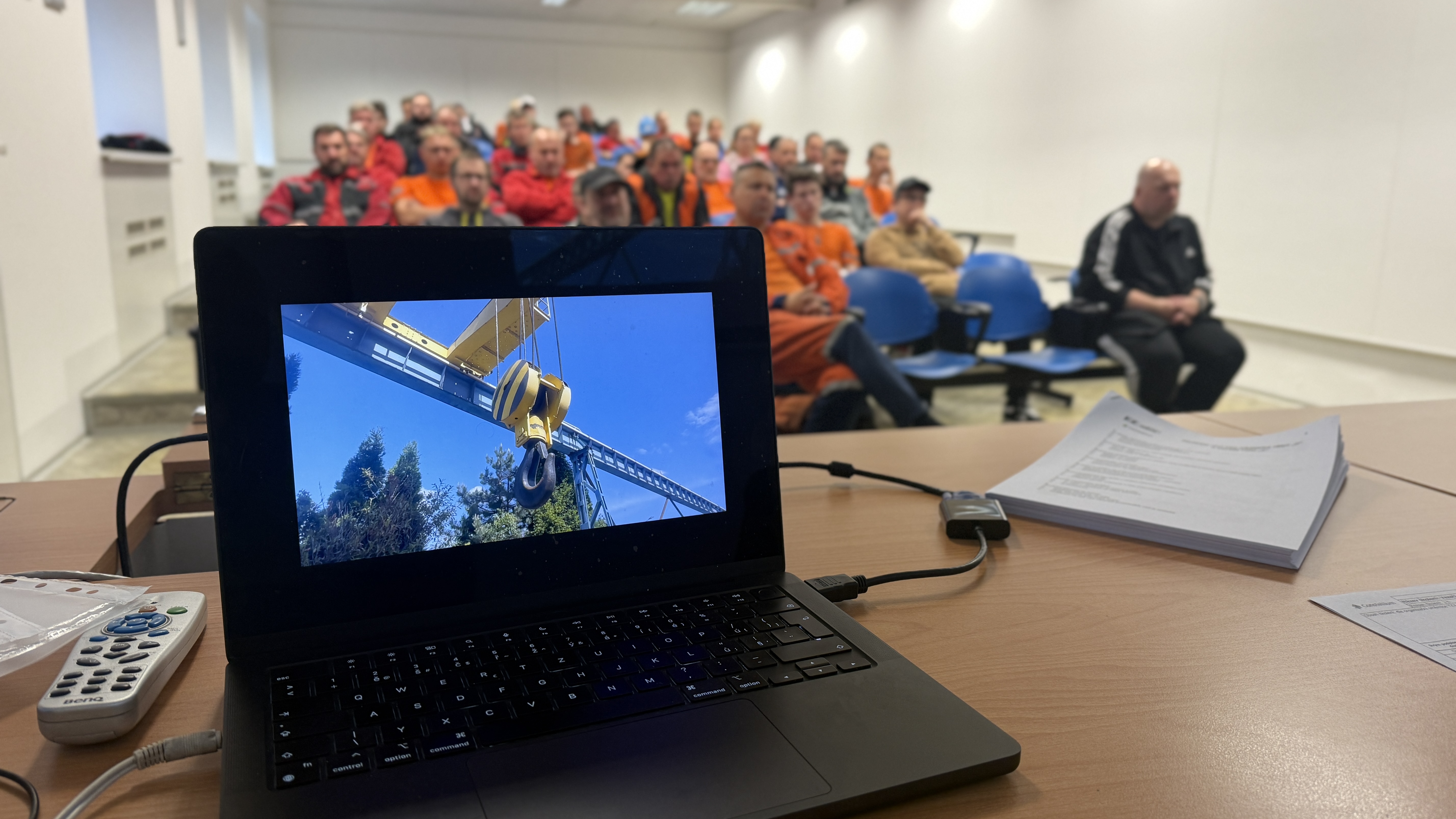 Školení obsluhy zdvihacích zařízení